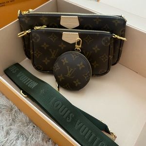 Louis Vuitton Multi Pochette Accessories Kaki